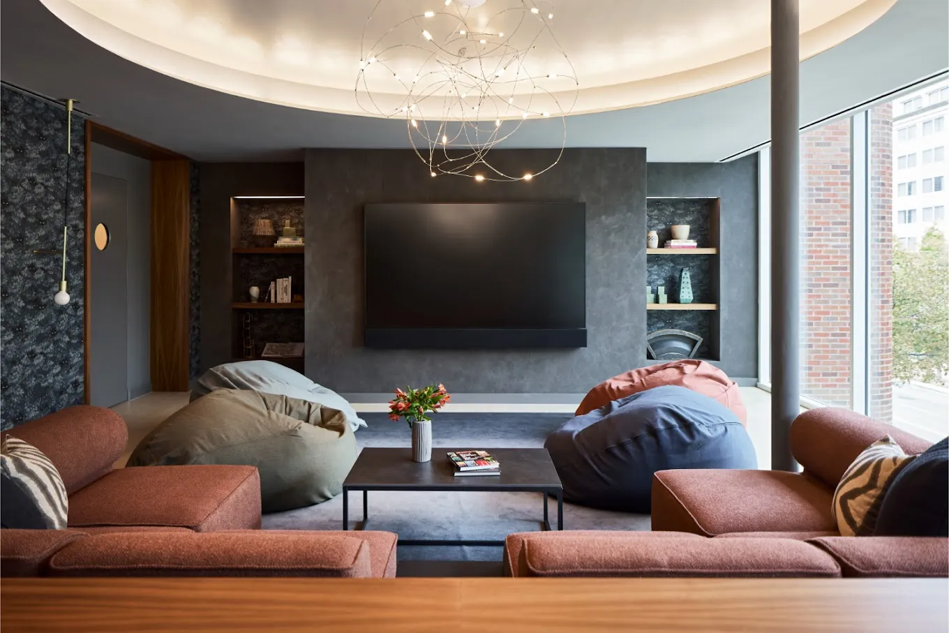 Residences at Mazza Gallerie — lighting design